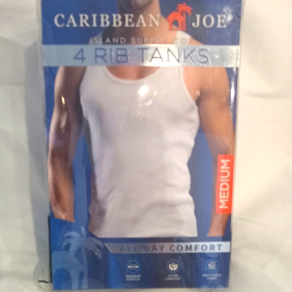 Mens tank tops Caribbean Joe